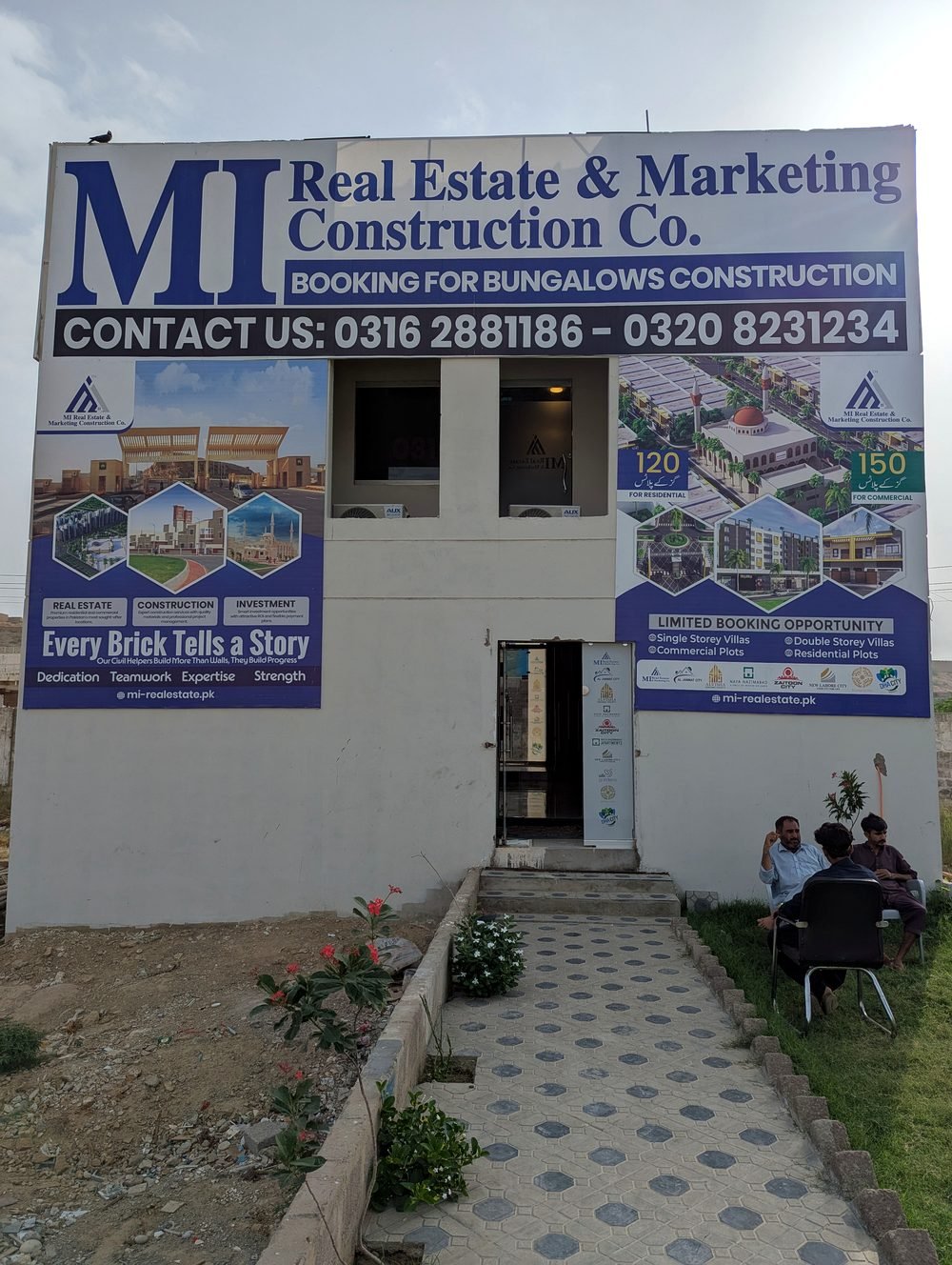 MI Real Estate & Construction — office entrance