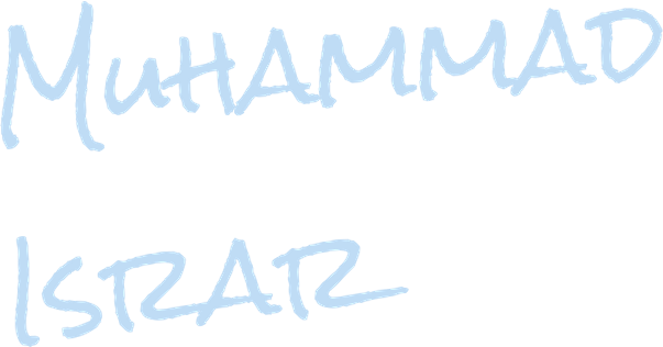 Muhammad Israr — signature